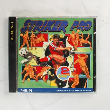 Striker Pro Philips CD-i videójáték előlapi borítója normál CD-tokban
