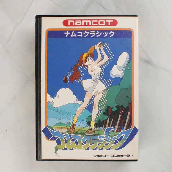 Namco Classic Famicom játék dobozának előlapja