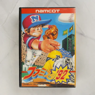 Famista '92 Famicom játék tokjának előlapja