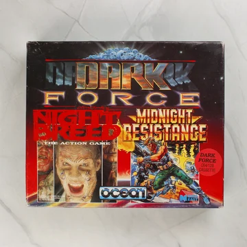 Dark Force videójáték-válogatás doboza Commodore 64-hez