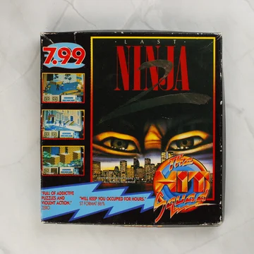 Last Ninja 2 videójáték dobozának előlapja