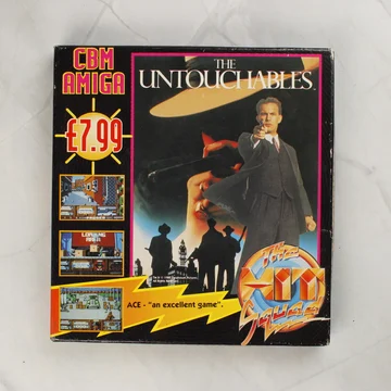 The Untouchables Amiga játék dobozának eleje