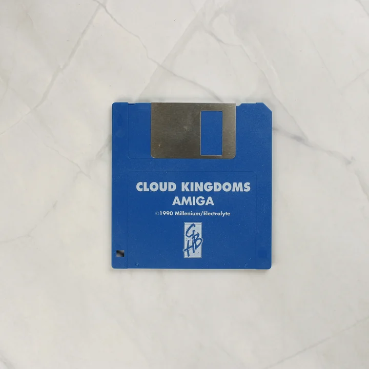 Cloud Kingdoms floppy Cloud Kingdoms Amiga floppy lemez