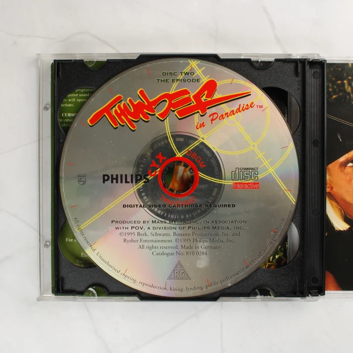 Thunder in Paradise CD-i második lemez a tokban