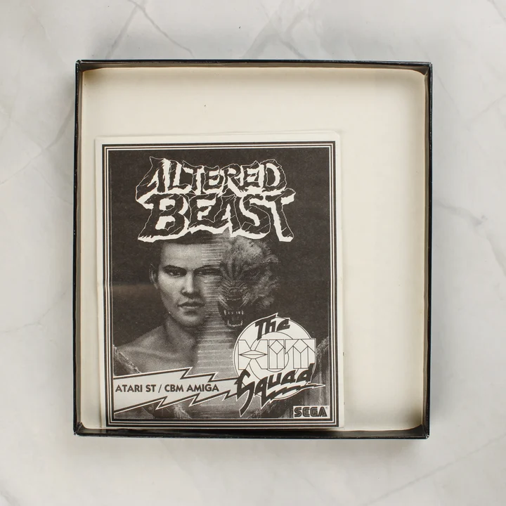 Altered Beast útmutató Altered Beast Amiga használati útmutató a dobozban
