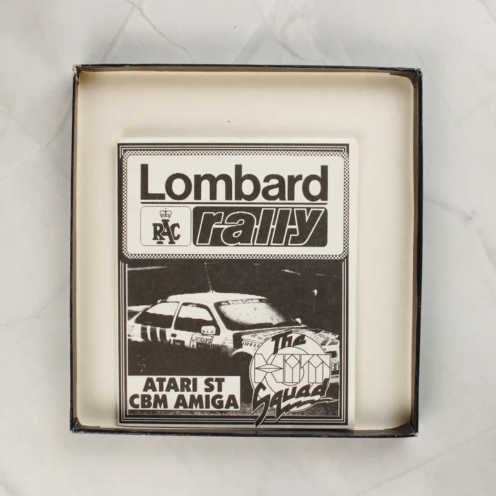 Lombard RAC Rally használati útmutató a dobozban