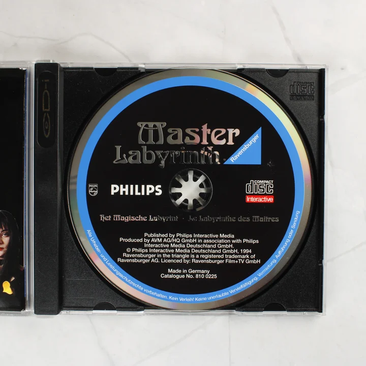 Master Labyrinth CD-i lemez Master Labyrinth Philips CD-i lemez a tokban