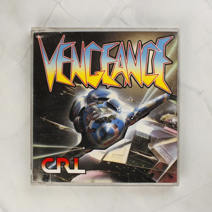 Vengeance C64 tok előlap Vengeance videójáték előlapja műanyag tokban