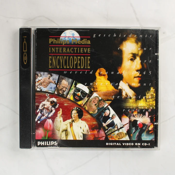 Philips Media Interactieve Encyclopedie CD-i szoftver előlapja