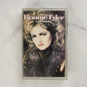 Bonnie Tyler The Best magnókazetta elölnézete a tokban