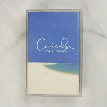 Chris Rea King Of The Beach kazetta elölnézete a tokban