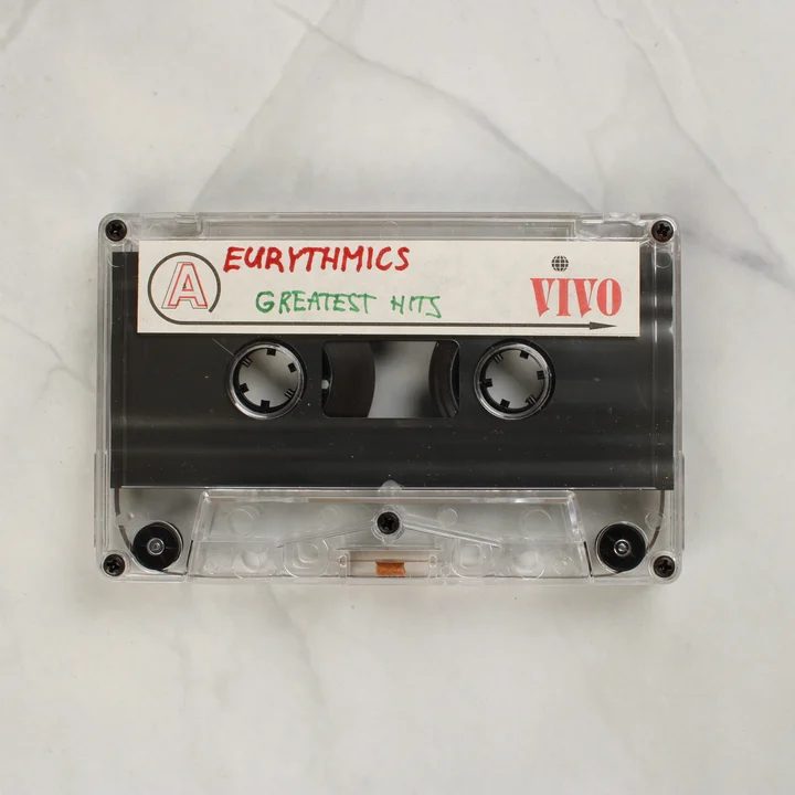 Eurythmics műsoros kazetta közelről