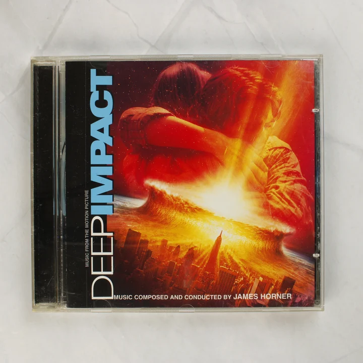 Deep Impact filmzene CD előlapja