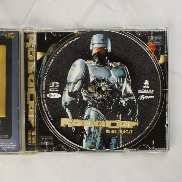 RoboCop: The Series Soundtrack CD lemez a tokban