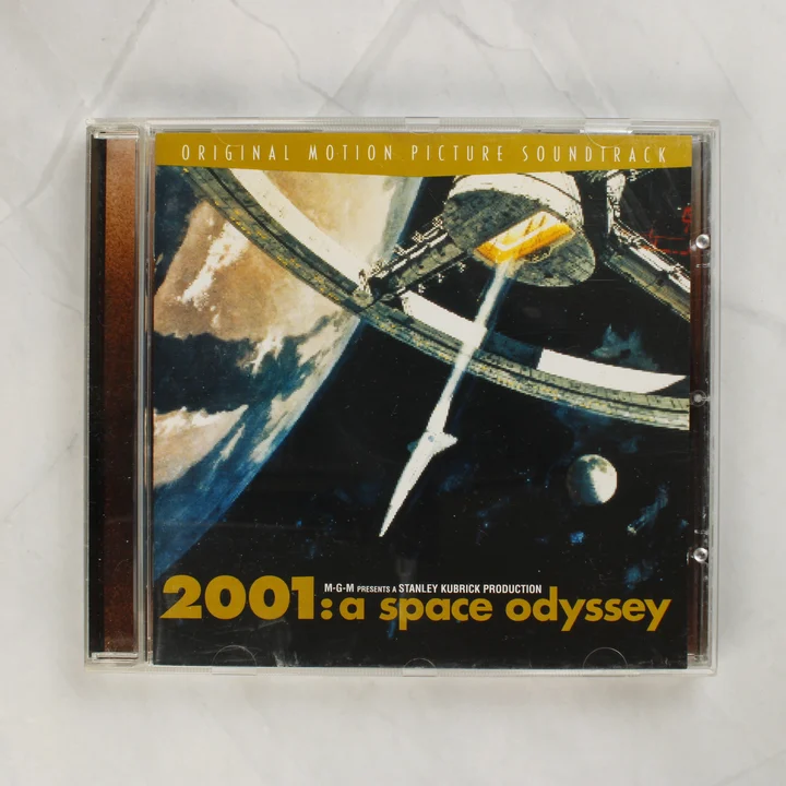 2001: Űrodüsszeia filmzene CD előlapja normál tokban