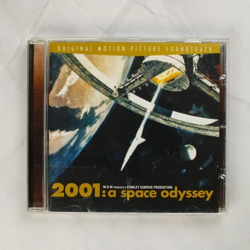 2001: Űrodüsszeia filmzene CD előlapja normál tokban