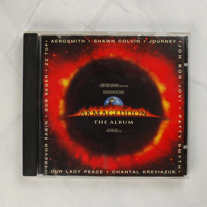 Armageddon CD borító Armageddon: The Album CD elülső borítója