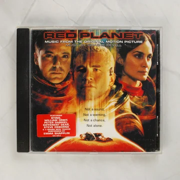 A Red Planet filmzene CD elülső borítója a tokban
