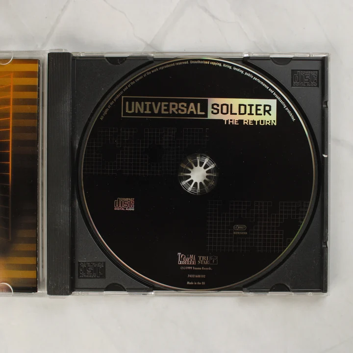 Universal Soldier: The Return audió CD lemez a tokban