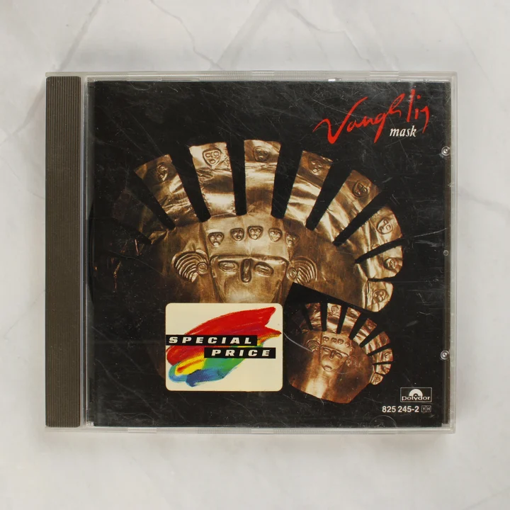 Vangelis Mask CD album előlapja normál CD-tokban