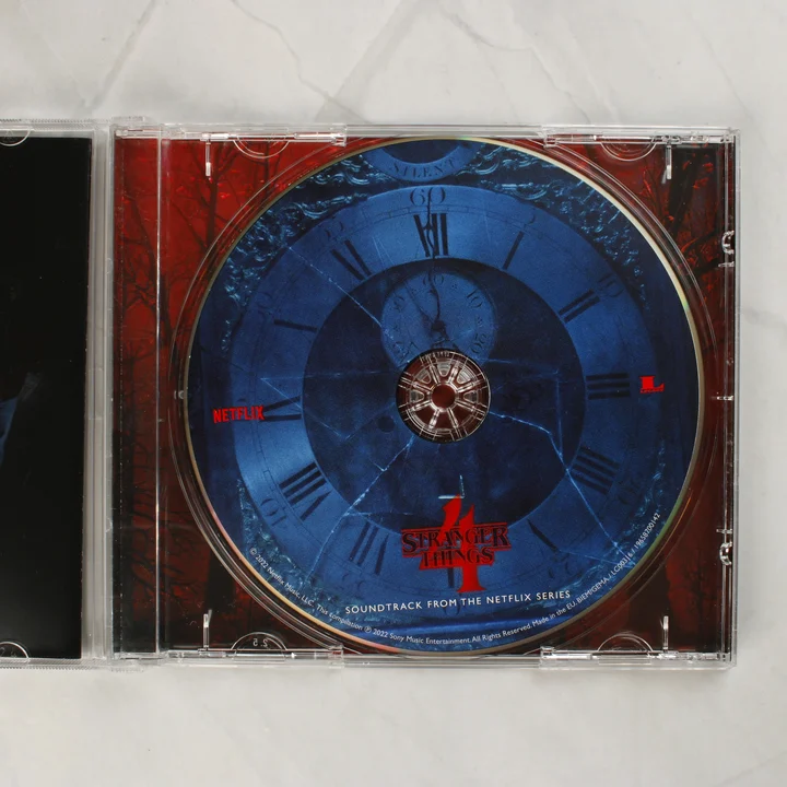 Stranger Things 4 CD lemez a tokban