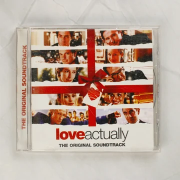 Love Actually filmzene CD elölnézete
