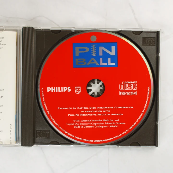 Pinball CD-i lemez a tokban