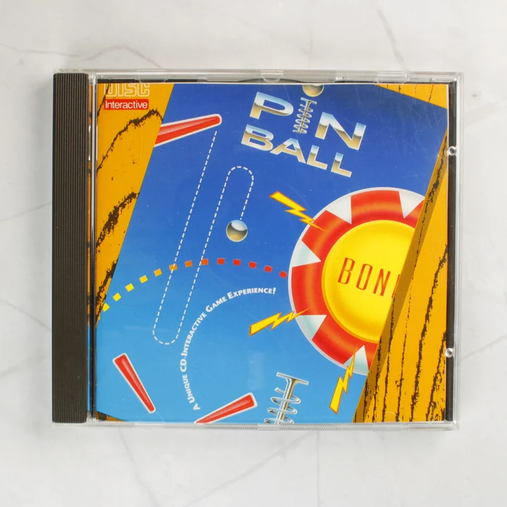 Pinball CD-i játék előlapja