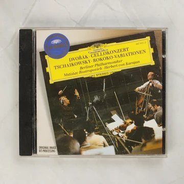 Dvořák és Csajkovszkij CD előlapja a tokban