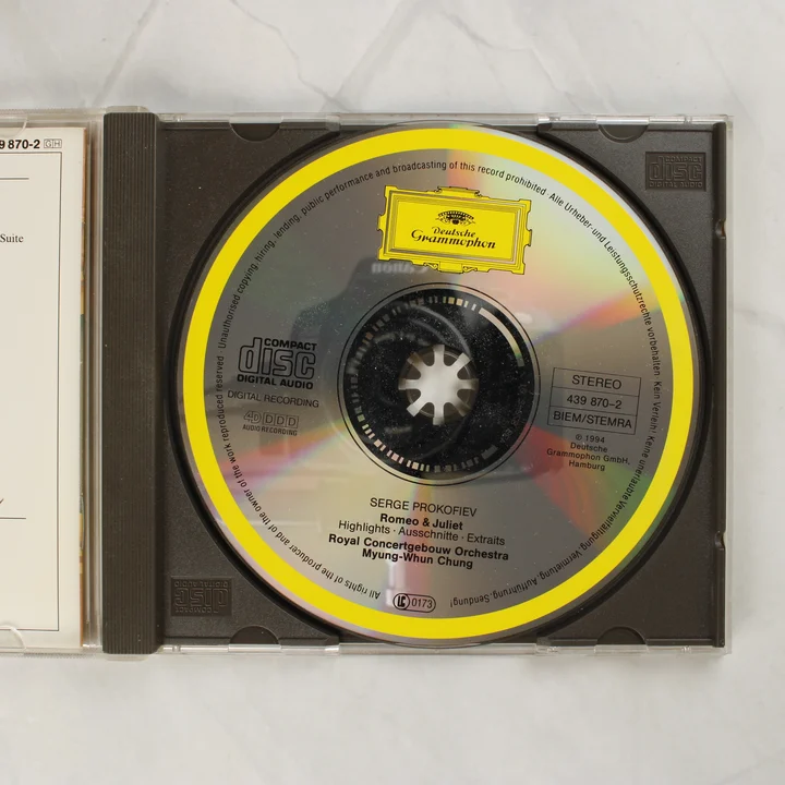 Prokofiev Romeo és Júlia CD lemez Prokofiev Romeo és Júlia CD lemez a tokban