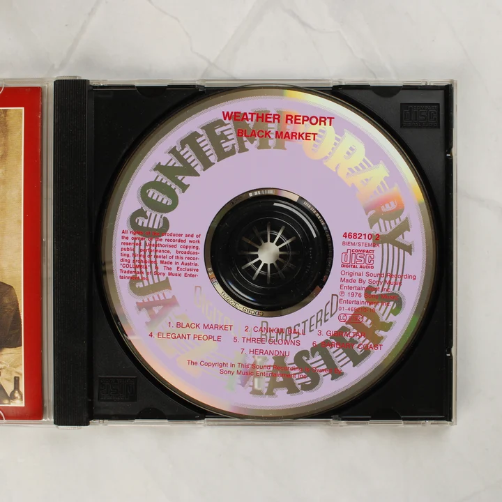 Weather Report Black Market CD lemez a tokban