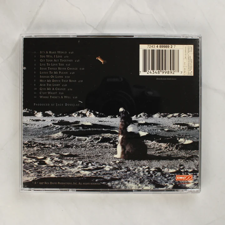 Supertramp Some Things Never Change CD hátlapja vonalkóddal