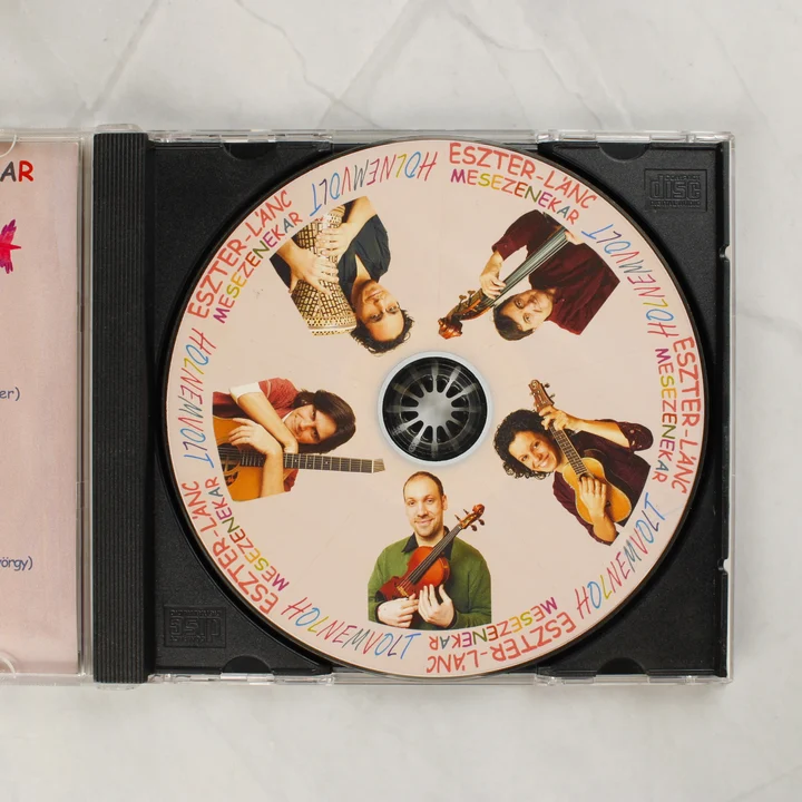 Eszter-lánc Mesezenekar Holnemvolt CD lemez a tokban