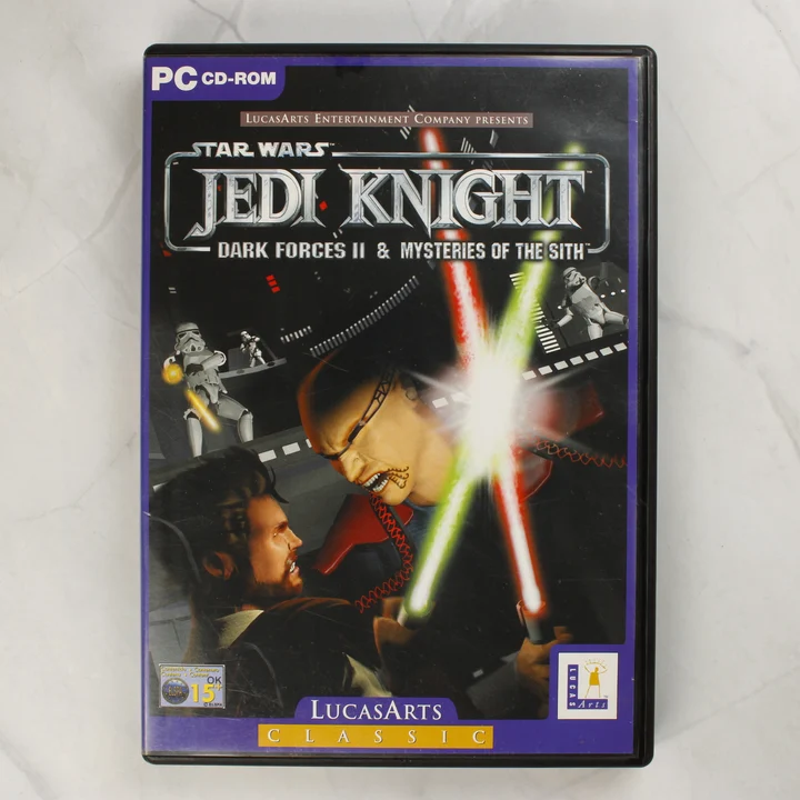 Star Wars Jedi Knight Dark Forces II PC játék előlapja
