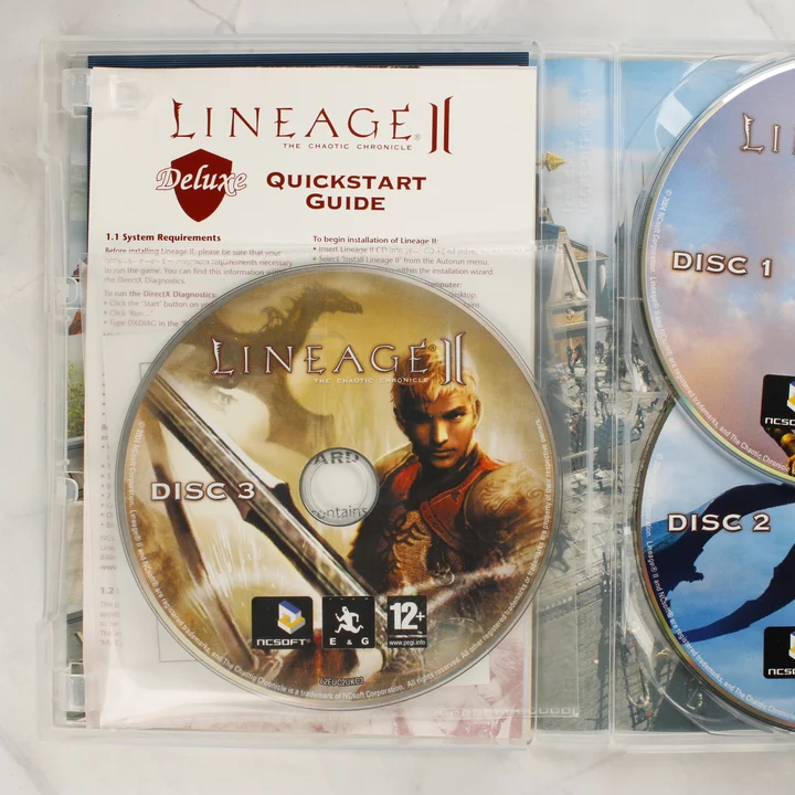 Lineage II Deluxe PC harmadik lemez és útmutató