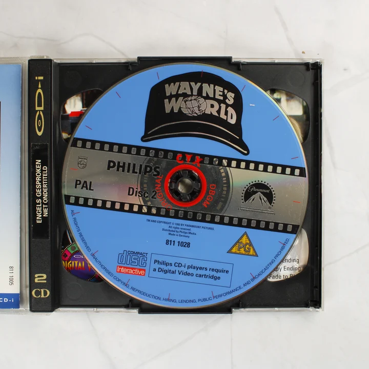 Wayne's World CD-i 2. lemez a tokban