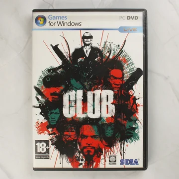 The Club PC videójáték első borítója