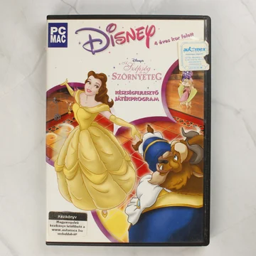 Disney A Szépség és a Szörnyeteg készségfejlesztő játékprogram előlapja
