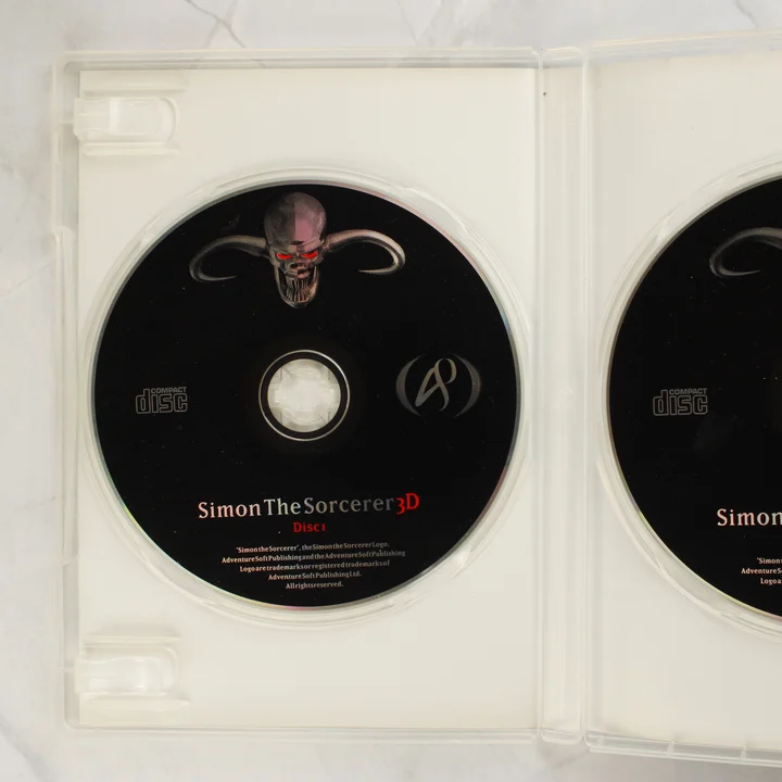 Simon the Sorcerer 3D Disc 1 lemez