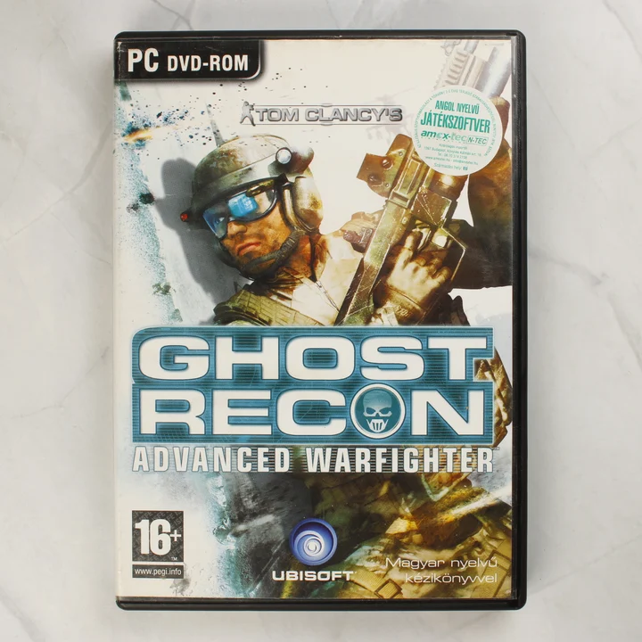 Tom Clancy's Ghost Recon Advanced Warfighter PC játék borítója