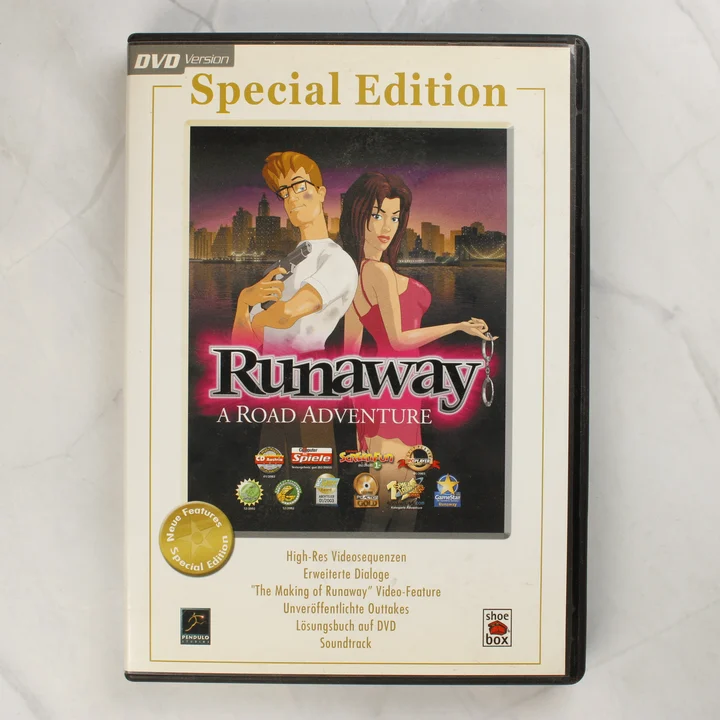 Runaway: A Road Adventure Special Edition PC játék előlapja