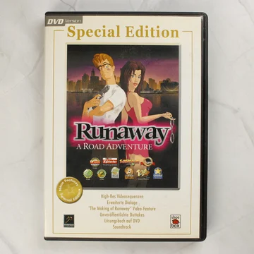 Runaway: A Road Adventure Special Edition PC játék előlapja