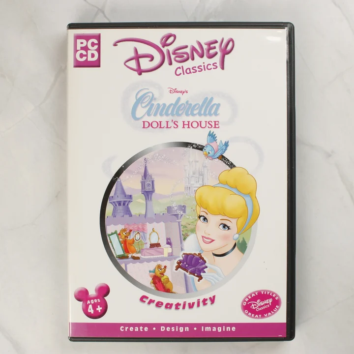 Disney's Cinderella Doll's House PC játék előlapja