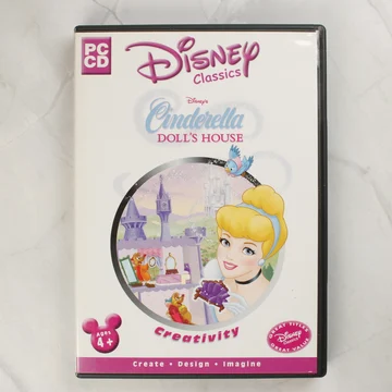 Disney's Cinderella Doll's House PC játék előlapja