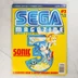 A Sega Magazine 1994. februári számának sárga borítója Sonic és Tails grafikájával.