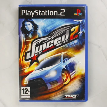 Juiced 2: Hot Import Nights PlayStation 2 játék előlapja