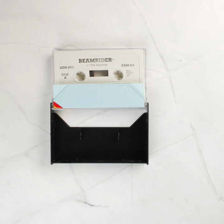 Beamrider C64 kazetta Beamrider szoftverkazetta tokban