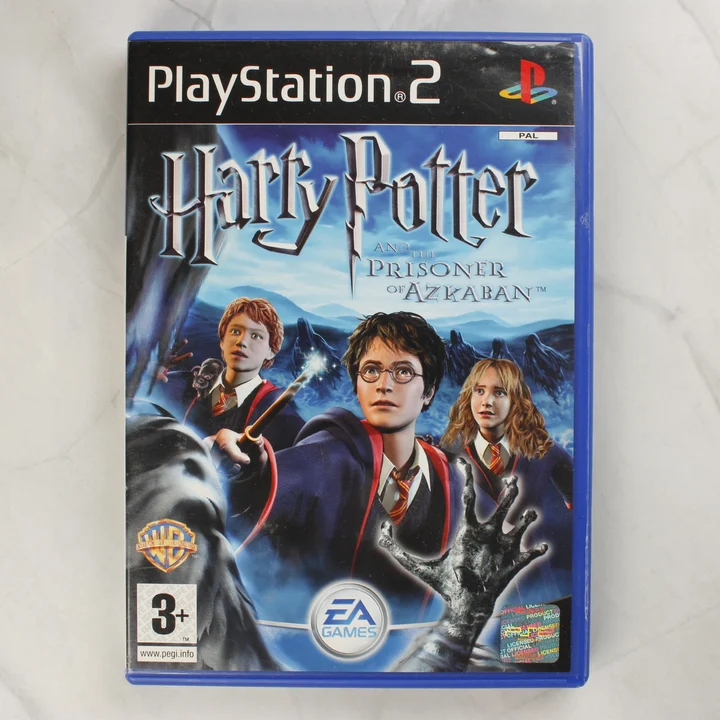Harry Potter and the Prisoner of Azkaban PS2 játék előlapja