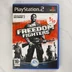 Freedom Fighters PlayStation 2 játék tokjának előlapja