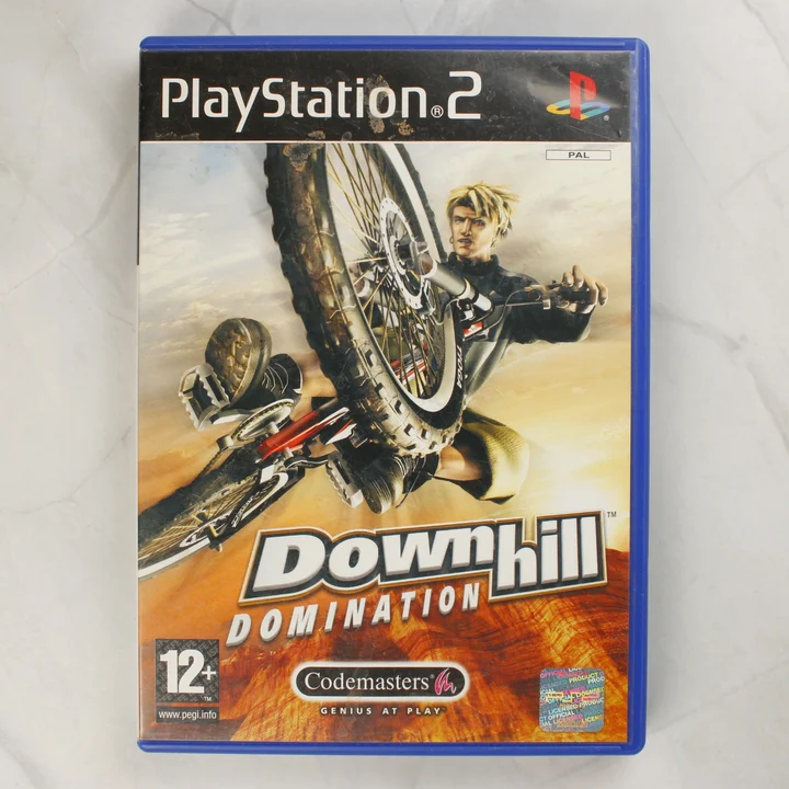 Downhill Domination PlayStation 2 játék előlapja